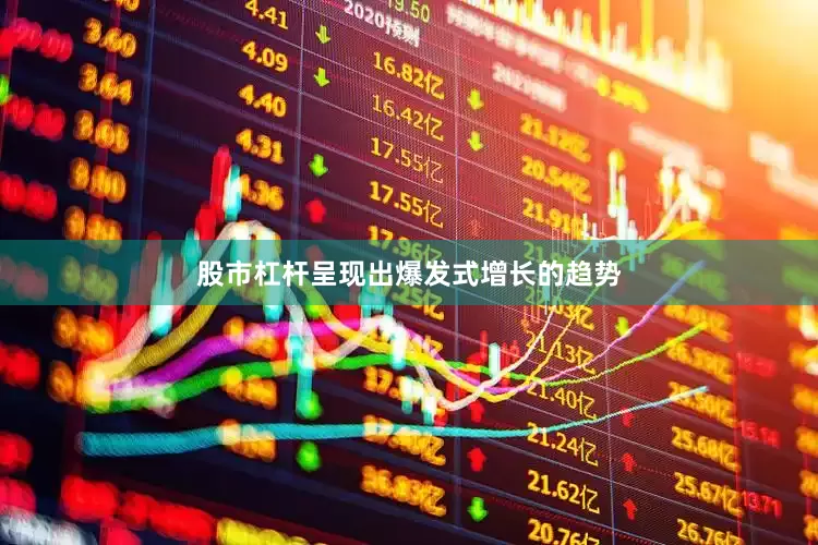 股市杠杆呈现出爆发式增长的趋势